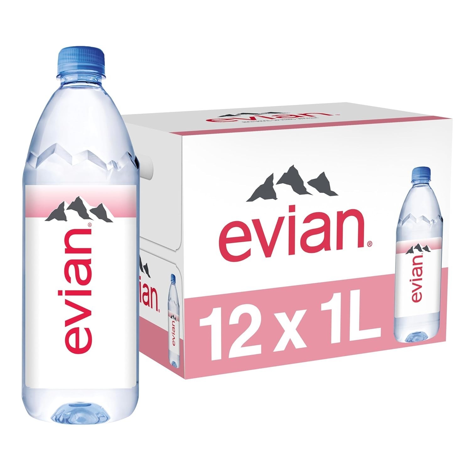 Eco-Friendly 1L Bottled Natural Spring Water – 12 Pack for Everyday Refreshment