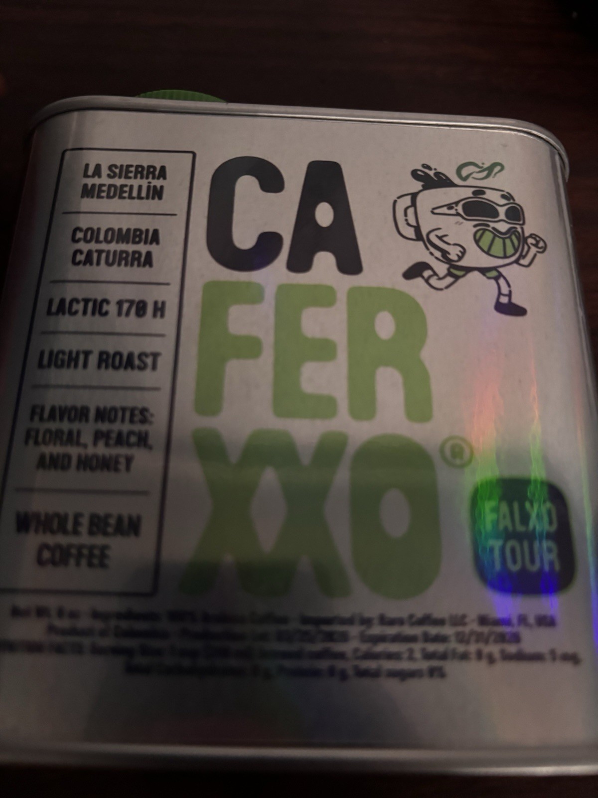 Feid coffee Caférxo La Sierra Medellín Colombia Caturra 178H Whole Bean