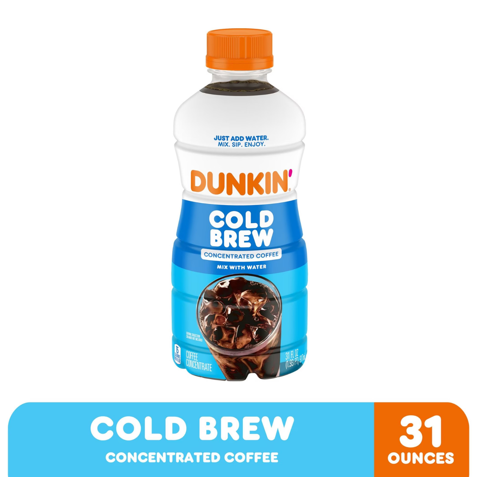Dunkin’ Cold Brew Coffee Concentrate, 31 oz Free & Fast delivery