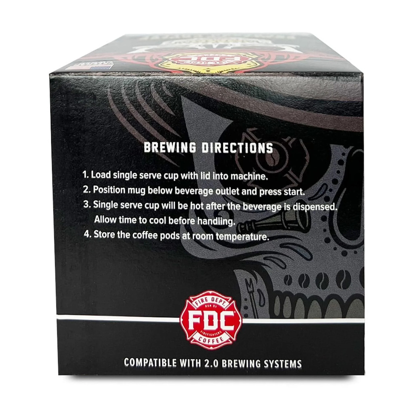 Skull-Crushing Espresso Dark Roast Premium K-Cup Coffee