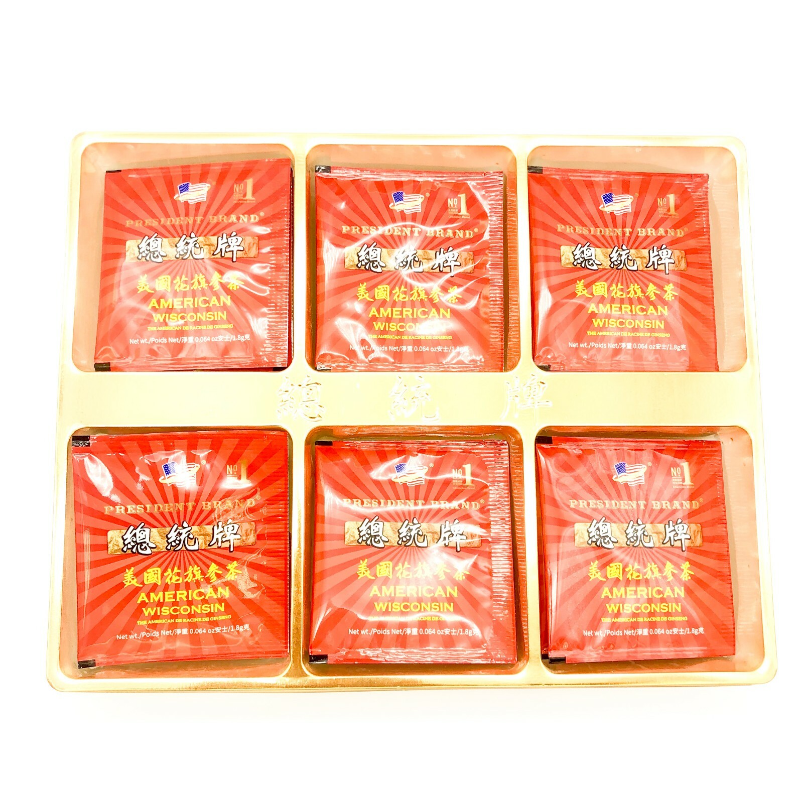 American Ginseng Tea, 30 Tea Bags Pure American Ginseng Roots 美国原支 花旗参茶 茶包