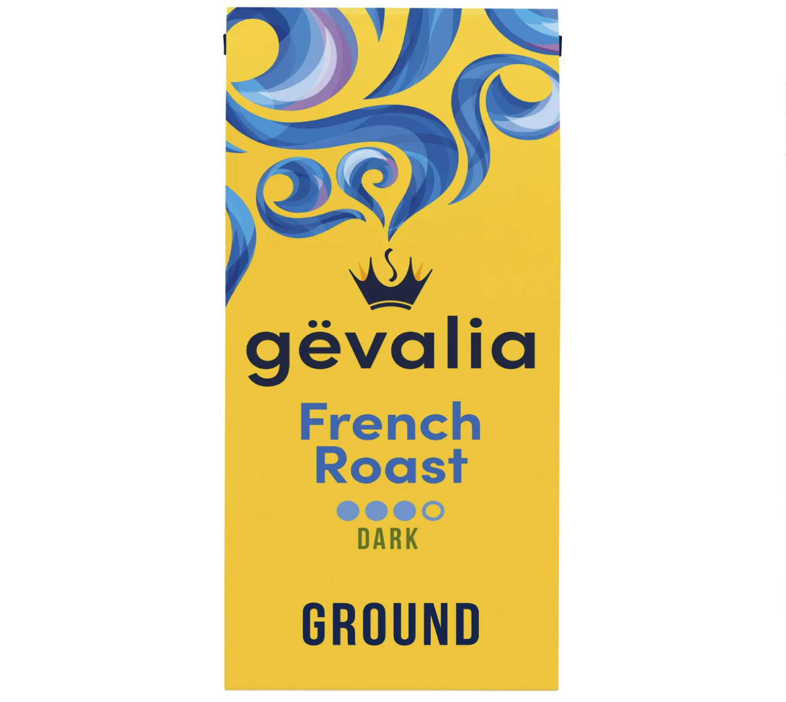 5 pack Gevalia French Roast Ground Coffee, 12 oz. Bag 100% Arabica