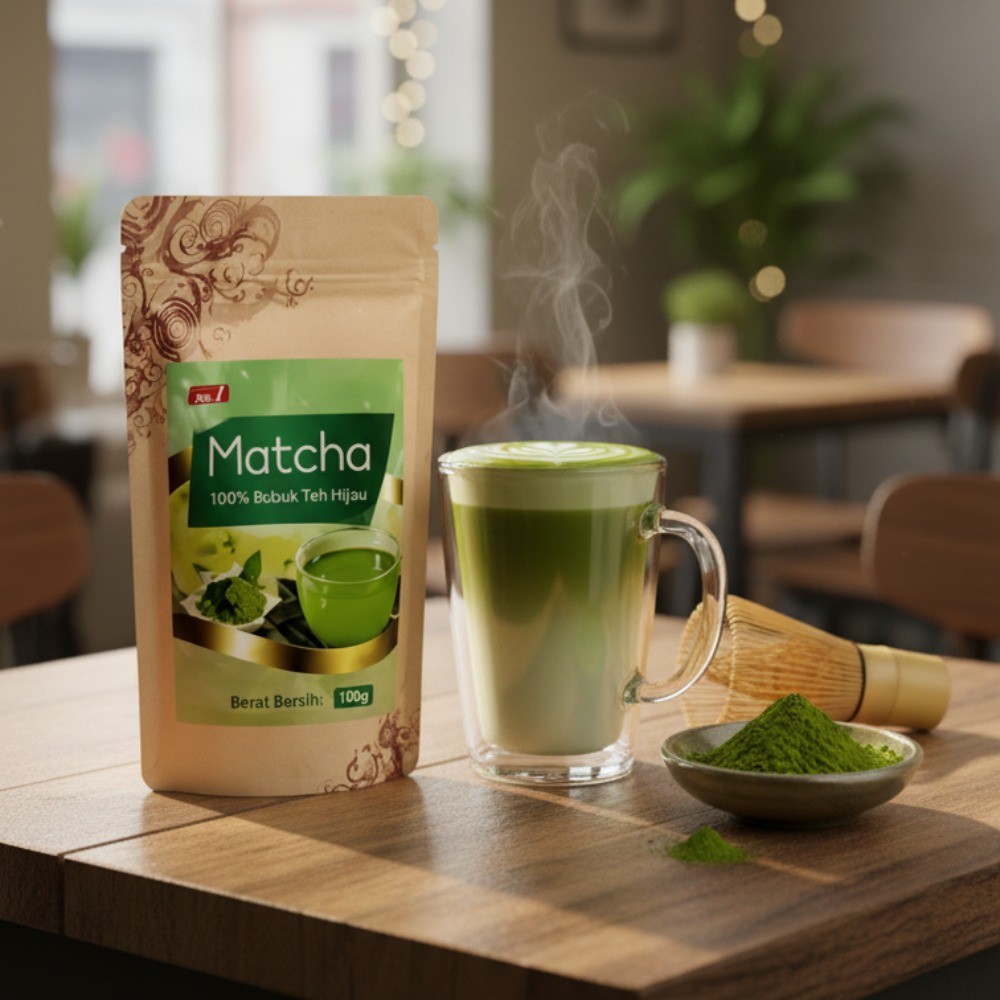 Organic Japanese Matcha Green Tea Powder Natural Energy Herbal Drink 100g