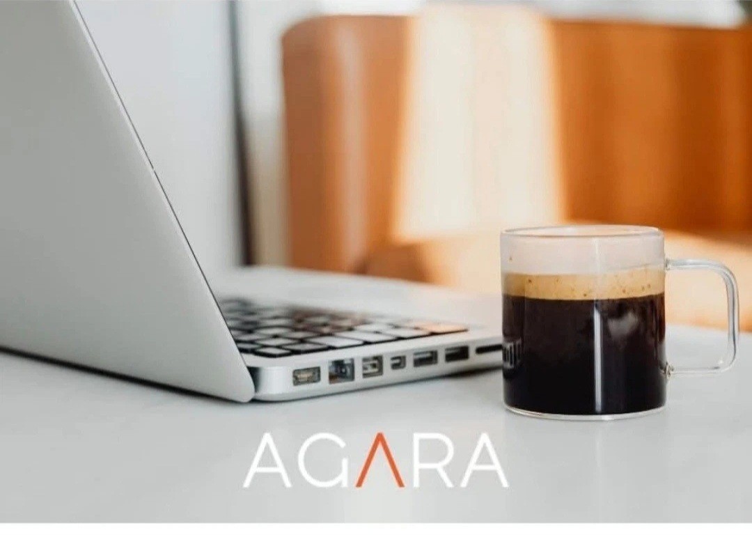 AGARA CAFE Dark Roast Premium Arabica Blend Ground Coffee 90g
