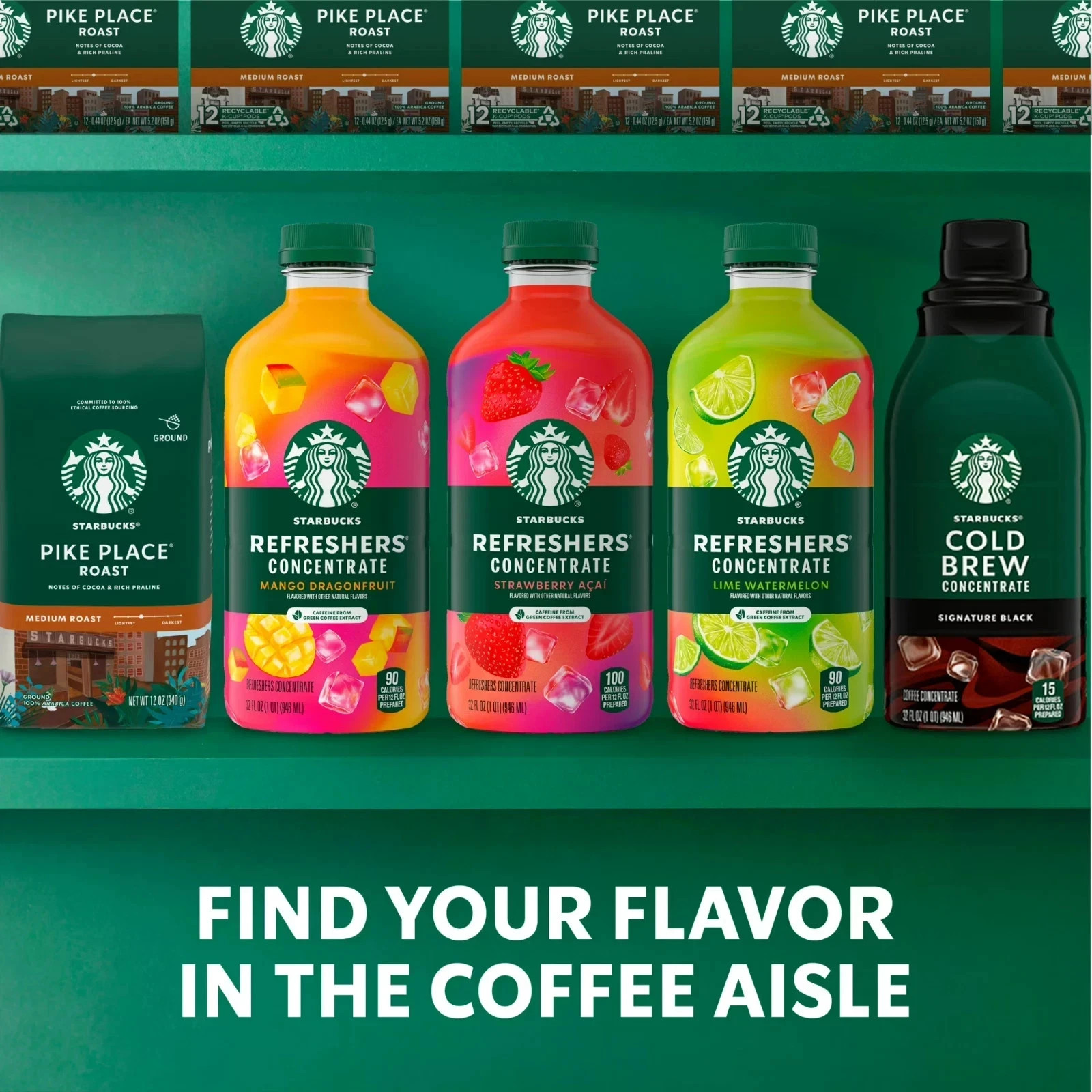 Starbucks Refreshers Concentrate Mango Dragonfruit,Refreshing Drink,32 fl oz.