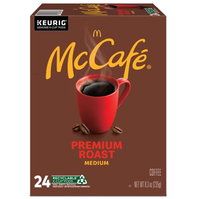 McCafe Premium Roast Coffee K-Cup Coffee Pods, Medium Roast, 48 Count