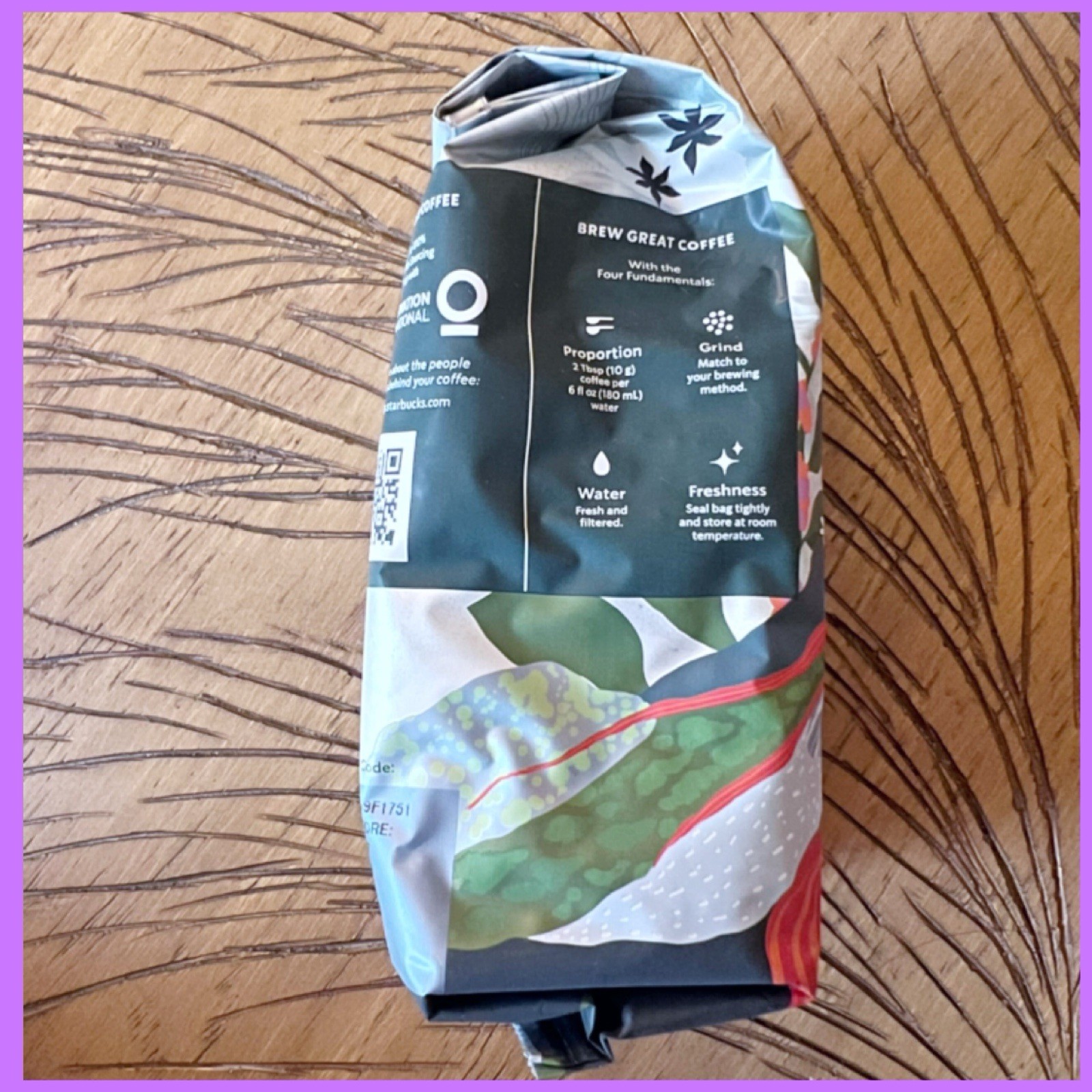 Starbucks 100% Kona Coffee Whole Bean 8.8oz Bag Hawaii New Exp Feb 2027