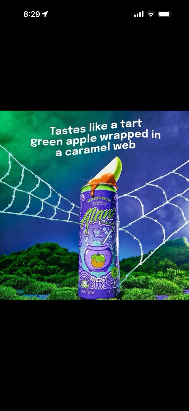 Alani Witch’s Brew Energy Drink 18-Pack 12 fl oz (355 mL) 200mg, Sugar Free