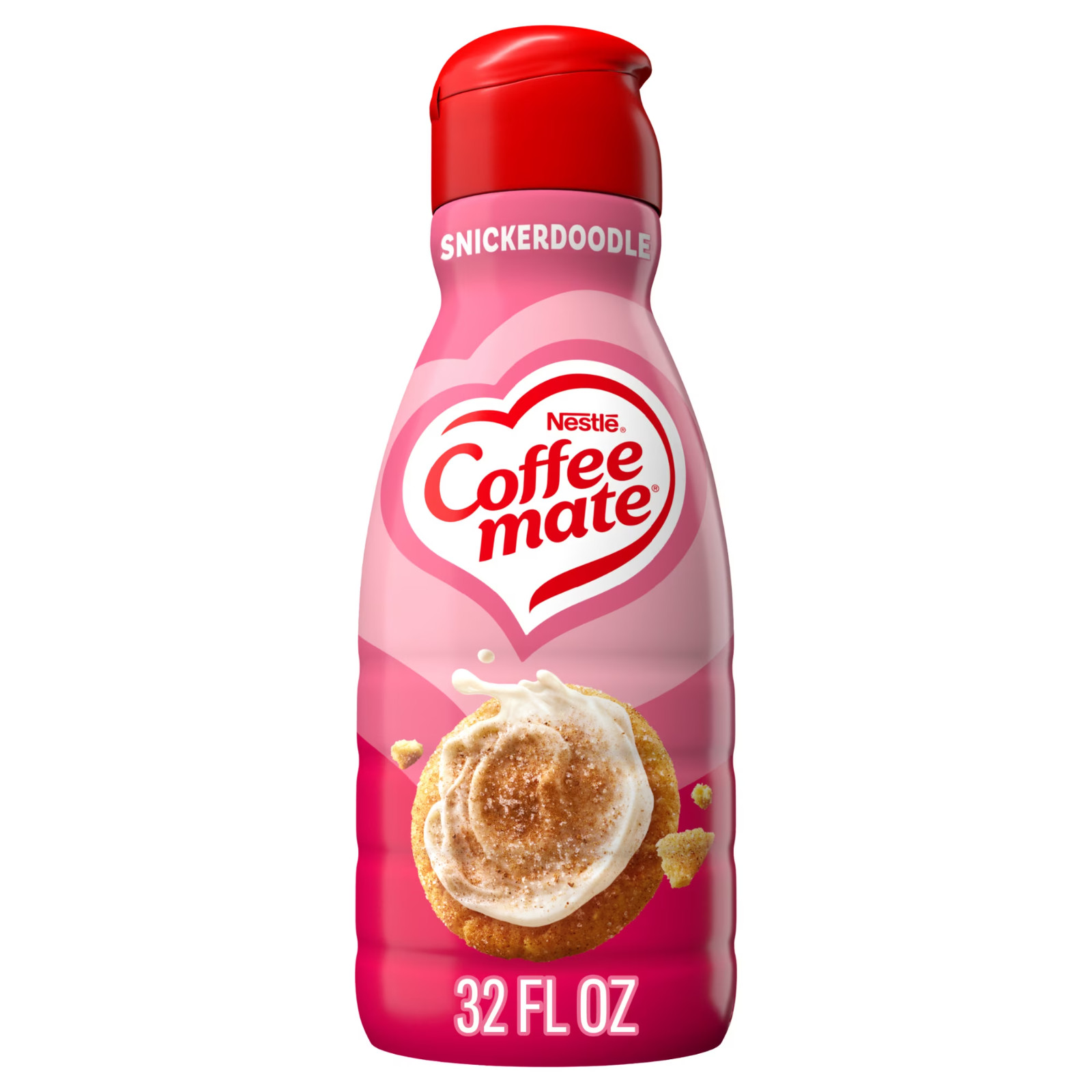 Coffee Mate Snickerdoodle Non-Dairy Liquid Coffee Creamer, 32 fl oz 3 PACK