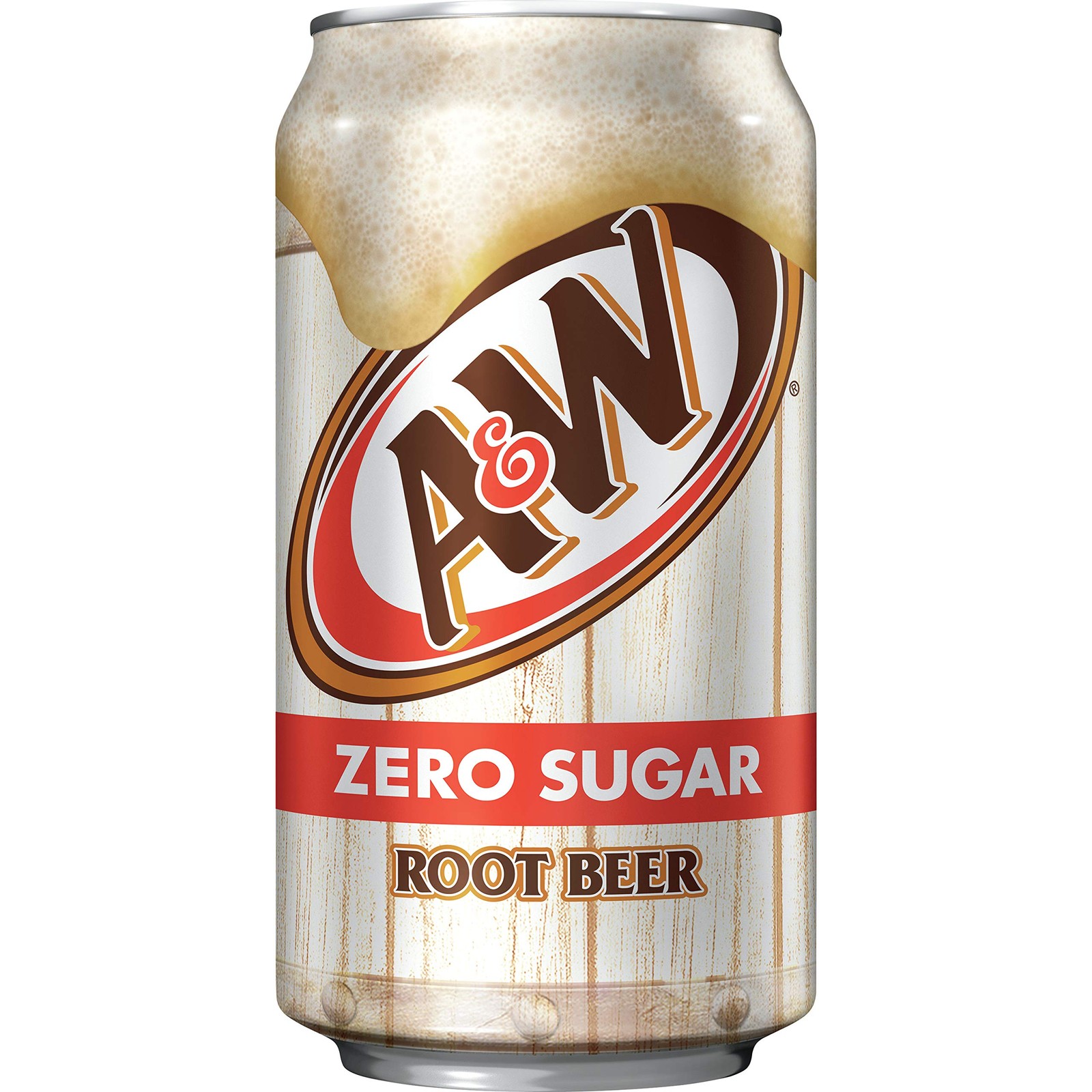 A&W Zero Sugar Root Beer Soda, 12 fl oz cans, 12 count 12 Fl Oz (Pack of 12)