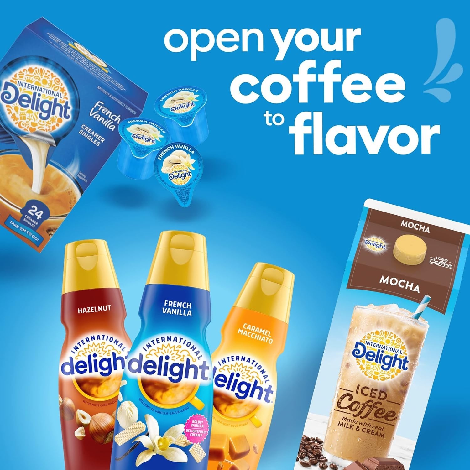192 Count Caramel Macchiato Coffee Creamer Singles – Kosher, Gluten-Free Delight