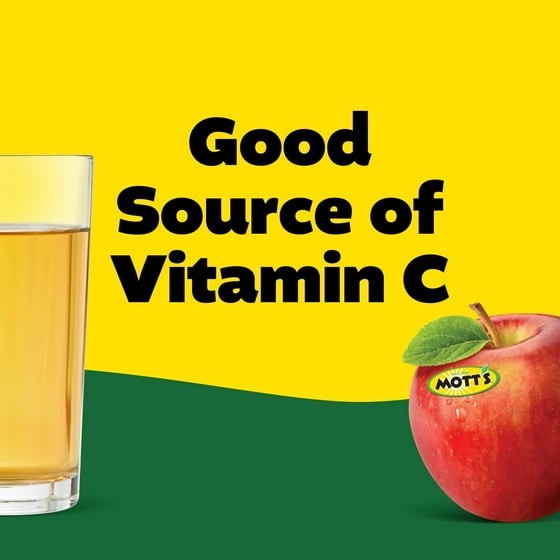 Mott’s 100% Juice Original Apple Juice, 1 Gal, Bottle
