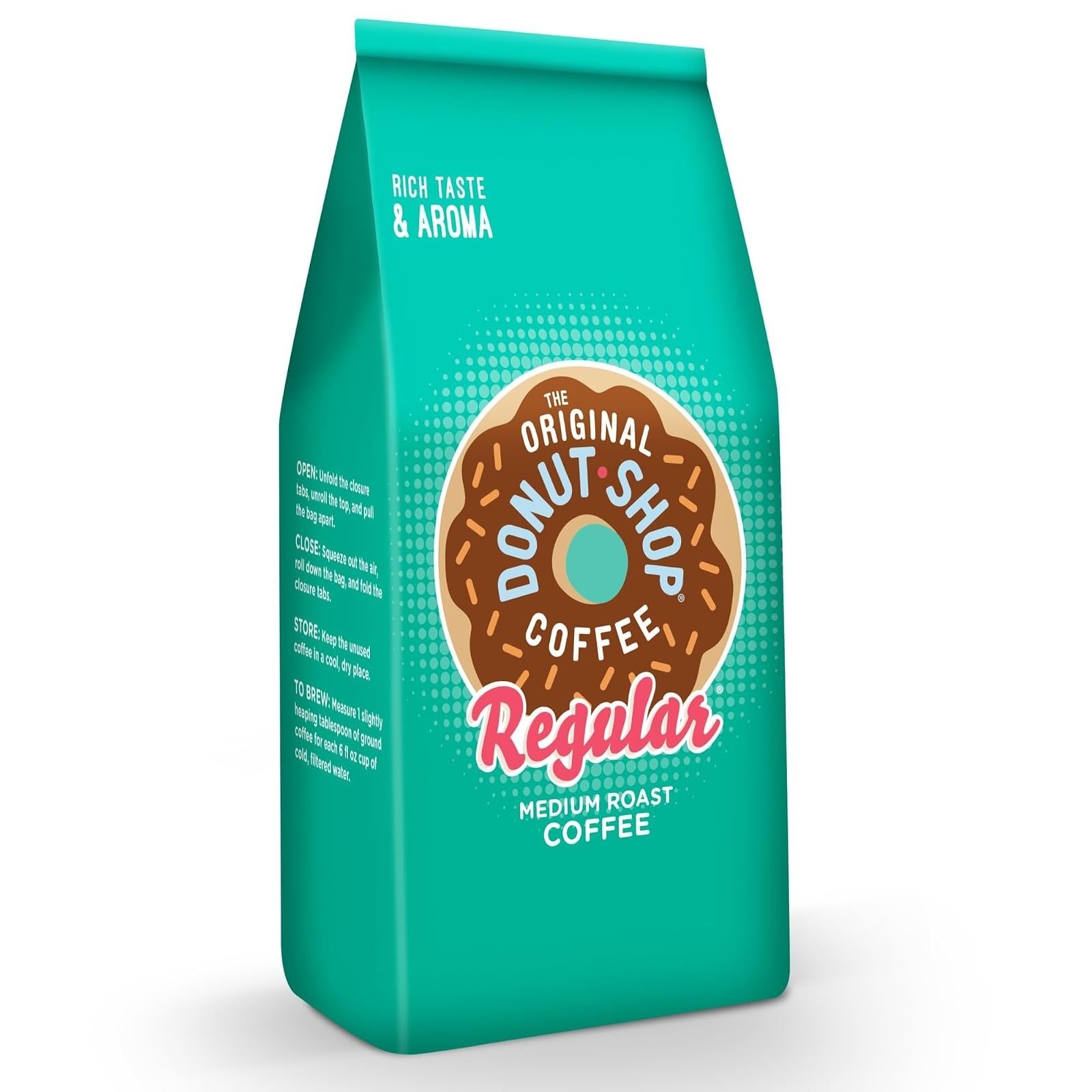 Ground Coffee The Original Donut Shop Medium Roast 12 oz Bag