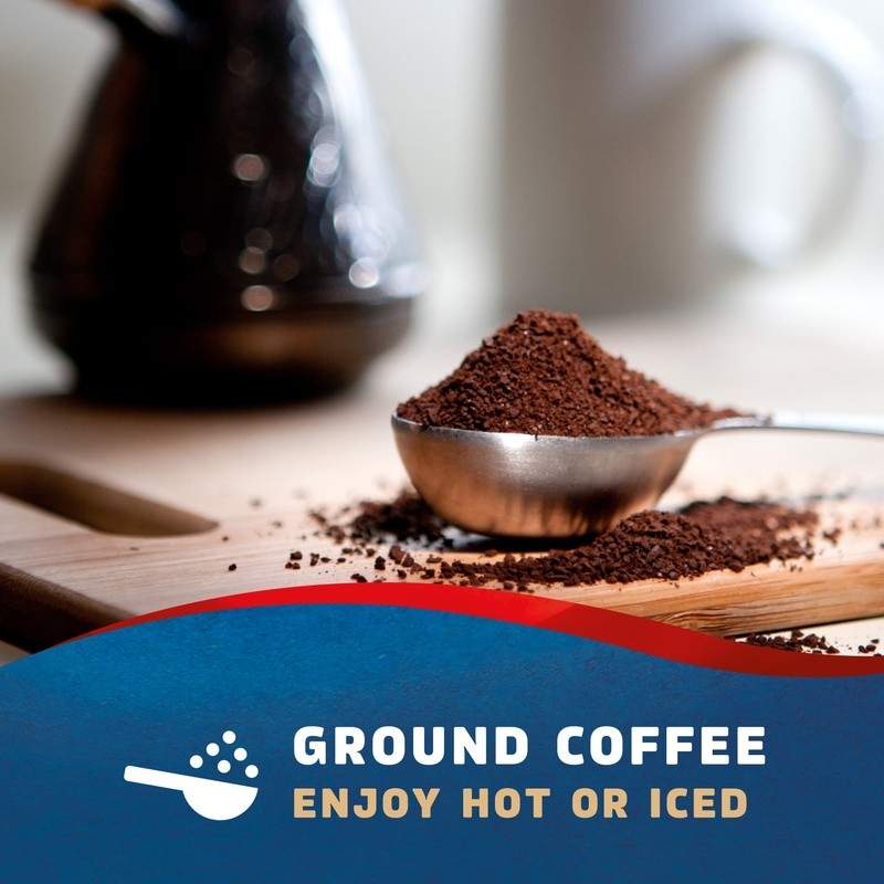 Medium Roast Ground Coffee 100% Arabica Smooth Roasted Coffee 12oz Quality Brew
