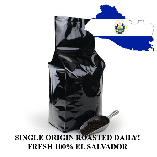 2, 5, 10 LB EL SALVADOR FRESH ROASTED COFFEE WHOLE BEAN, GROUND – ARABICA