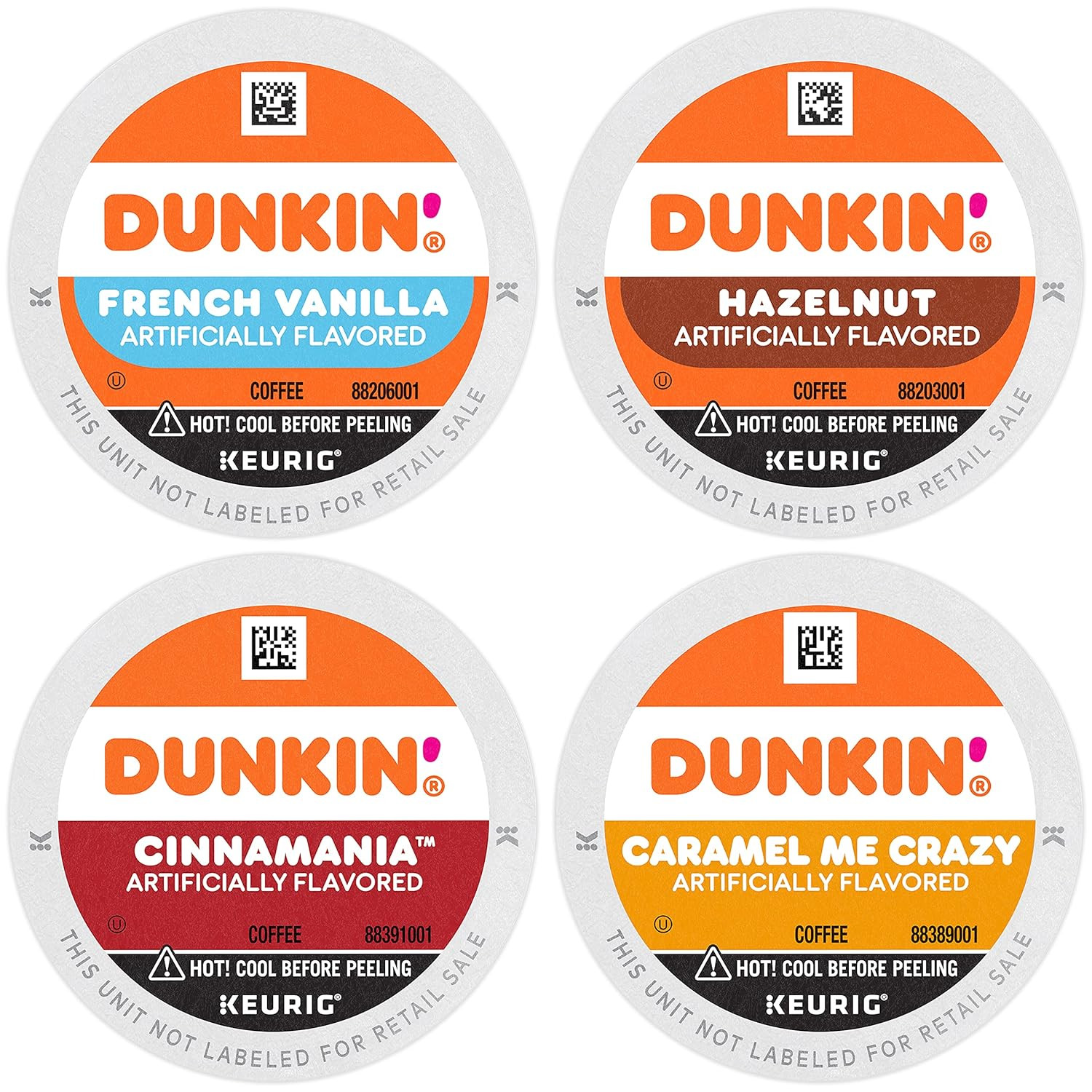 Dunkin’ Mixed Flavor Coffee Variety Pack 60 Keurig K-Cup Pods