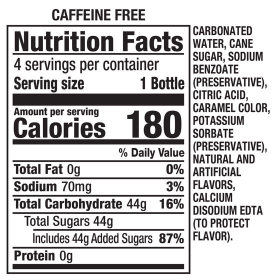 IBC Cream Soda Made with Sugar Glass Bottles, 12 Fl Oz, 4 Count