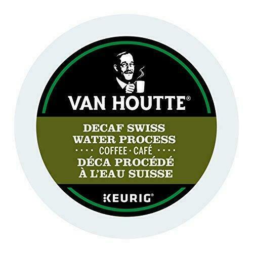 Van Houtte Swiss Water Decaf Coffee 24 to 144 Keurig Kcups Pick Any Size