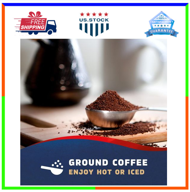 SEATTLE’S BEST COFFEE Post Alley Blend Dark Roast Ground 12 Ounce Pack of 6