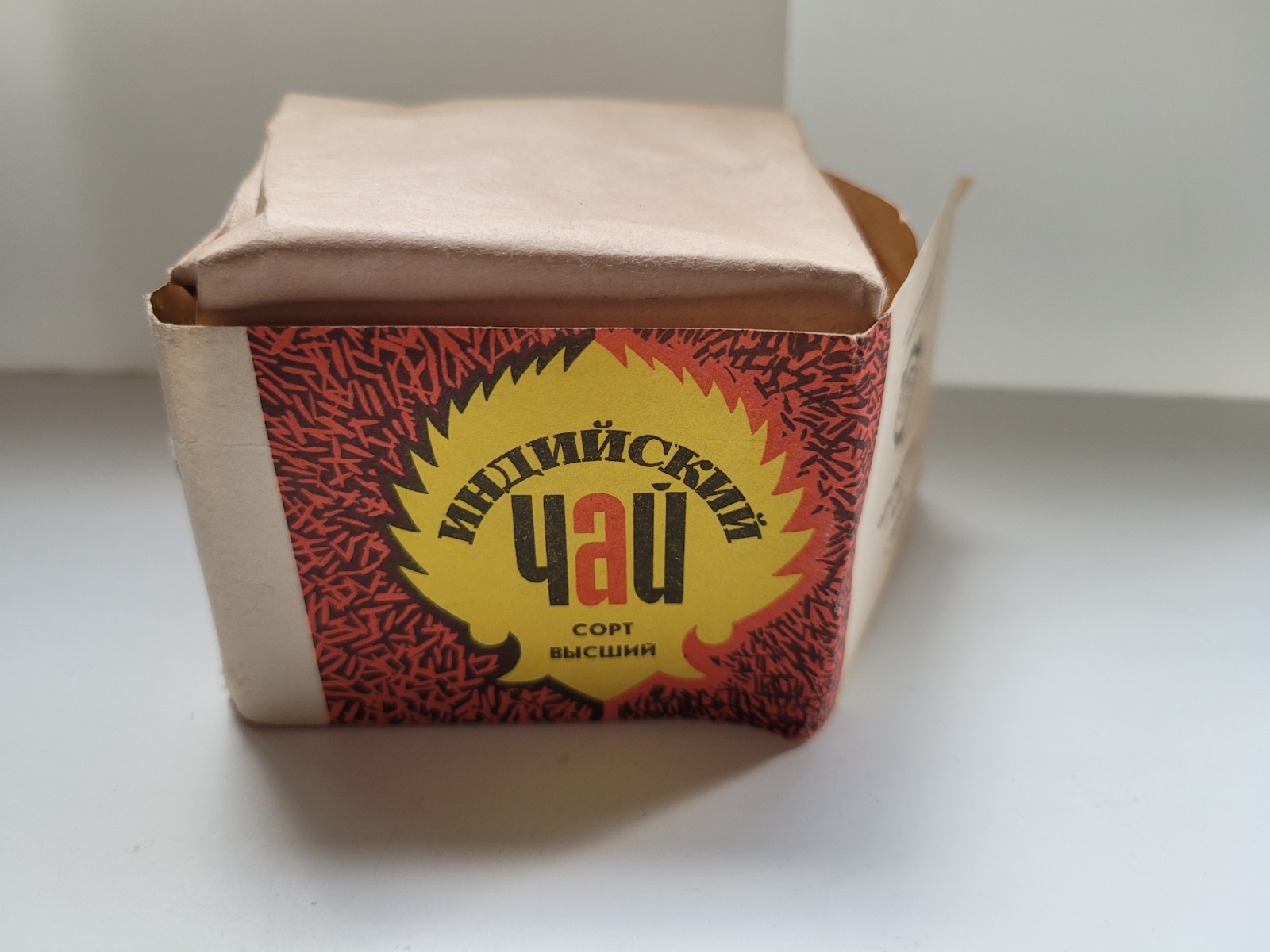 Indian black tea. USSR-era fine-grade Indian black tea, highest grade 100g
