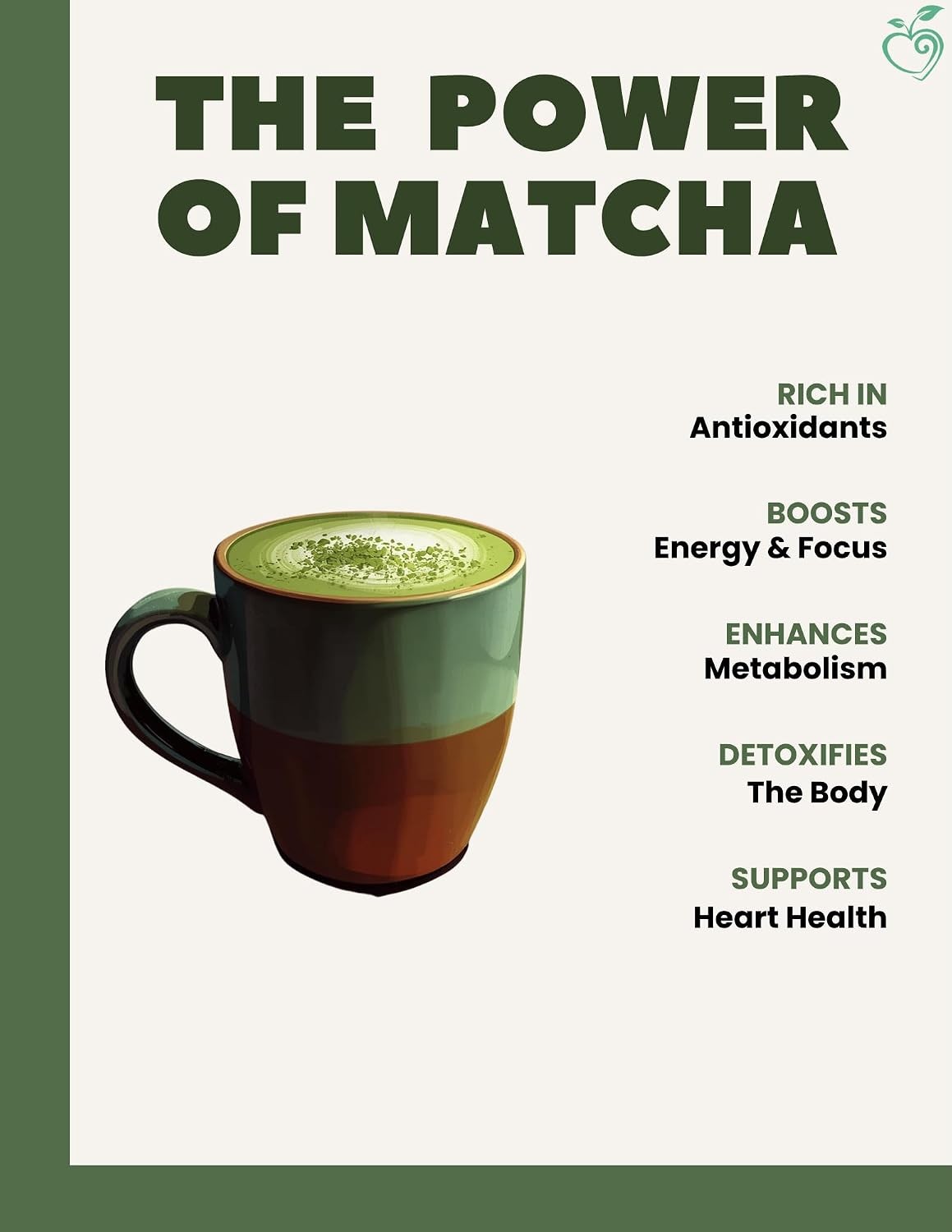 Cherie Sweetheart Organic Matcha Green Tea Powder – 16oz
