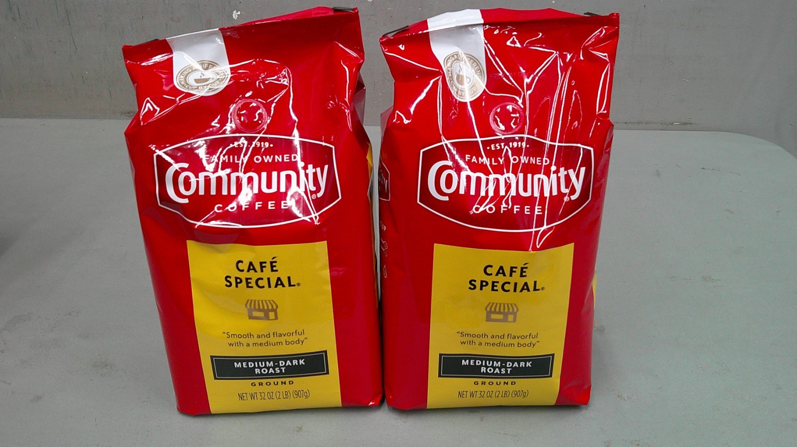 Community Coffee Café Special Ground Coffee – 32oz Bag – Pack of 2 Bags
