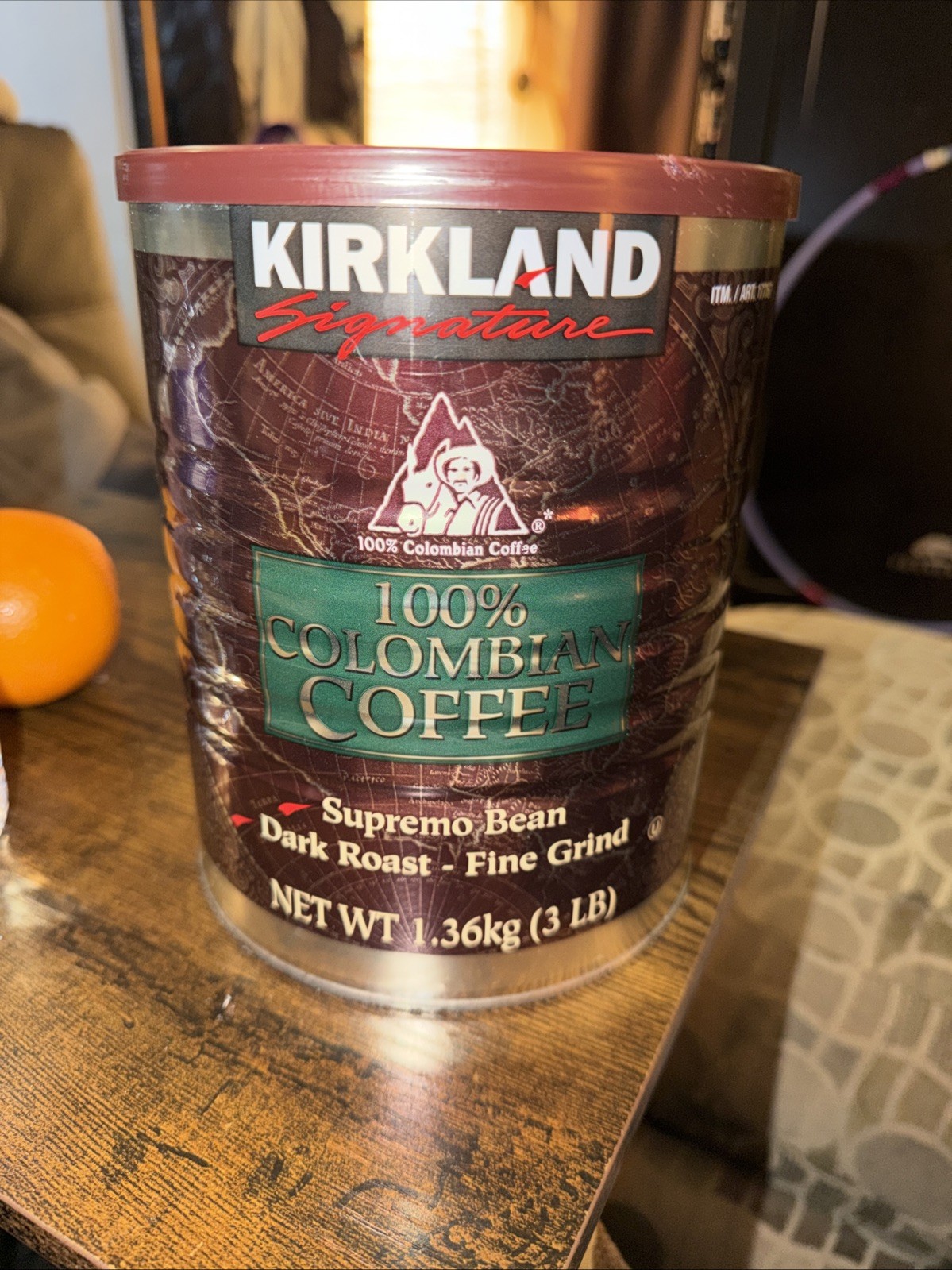Kirkland Signature 100% Colombian Coffee 3 LB