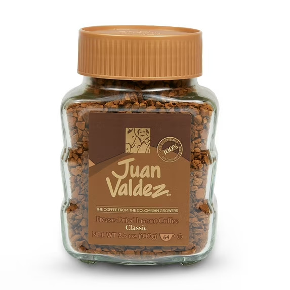 Juan Valdez Instant Coffee, Classic Freeze Dried, 3.52 Oz PACK OF 2