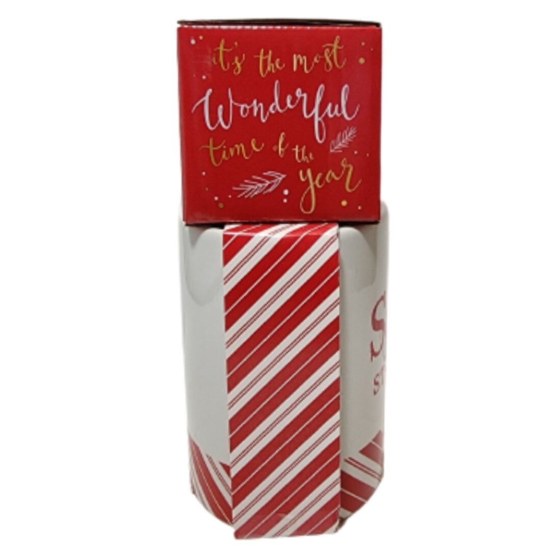 Modern Foods Christmas Santa Please Stop Here Cocoa Bomb Gift and Mug Set