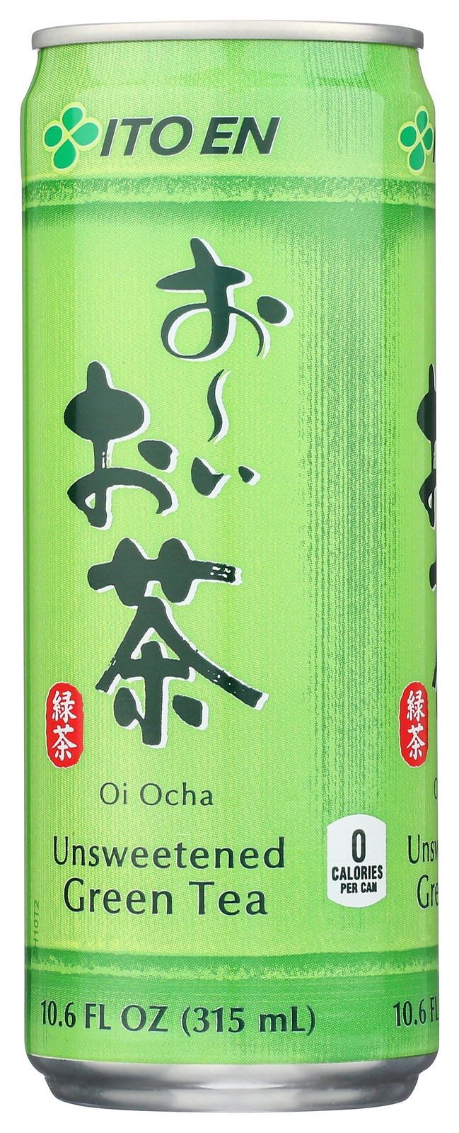 Unsweetened Green Tea Ito En Oi Ocha 10.6 Fluid Ounce Can Oz 12 Pack