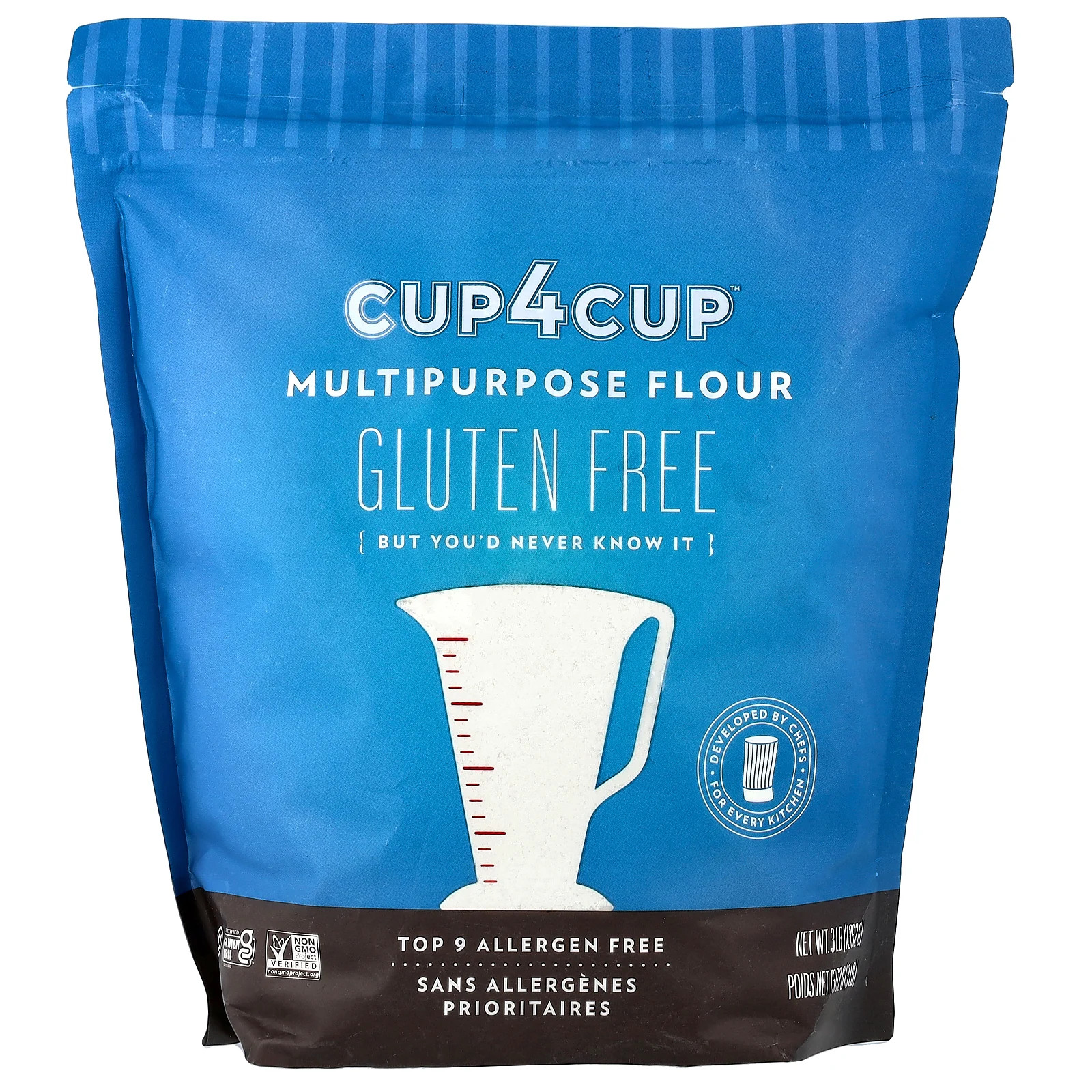 Multipurpose Flour, Gluten Free, 3 lbs (1,362 g)
