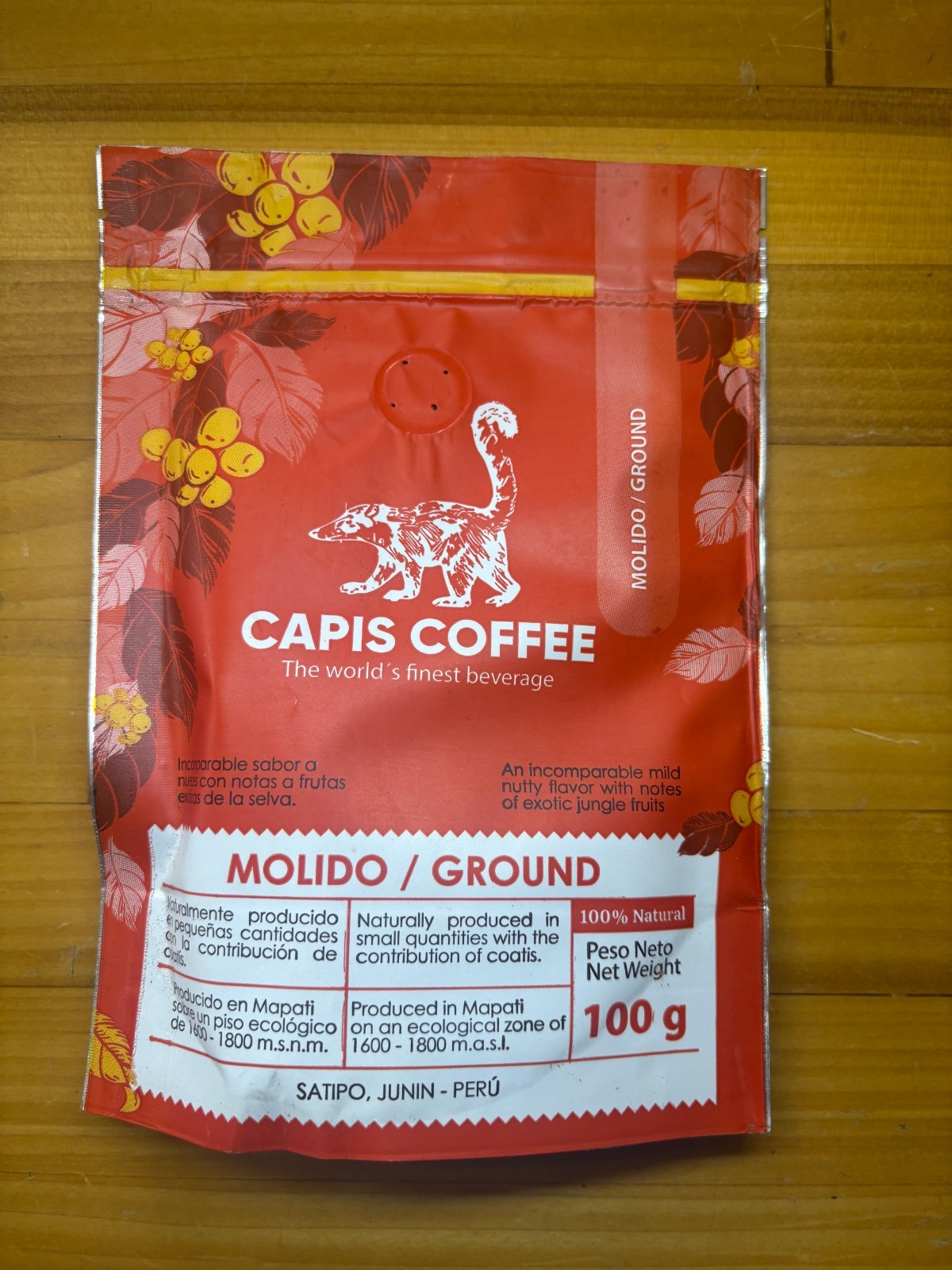 Capis Coffee 3 Pack Variety Bundle 300g Premium Peruvian Coffee