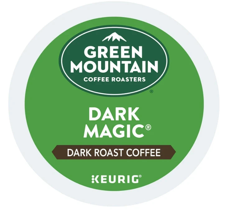 Green Mountain Coffee Roasters Dark Magic Dark Roast Coffee K-Cup Pods, 96 Count