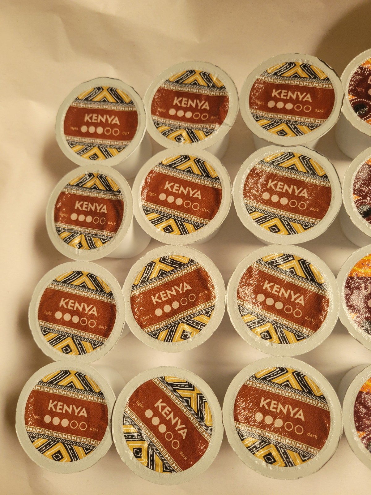 Atlas Coffee Club 25CT *K-Cup Coffee Pods VARIETY ROASTS: GUATEMALA KENYA UGANDA