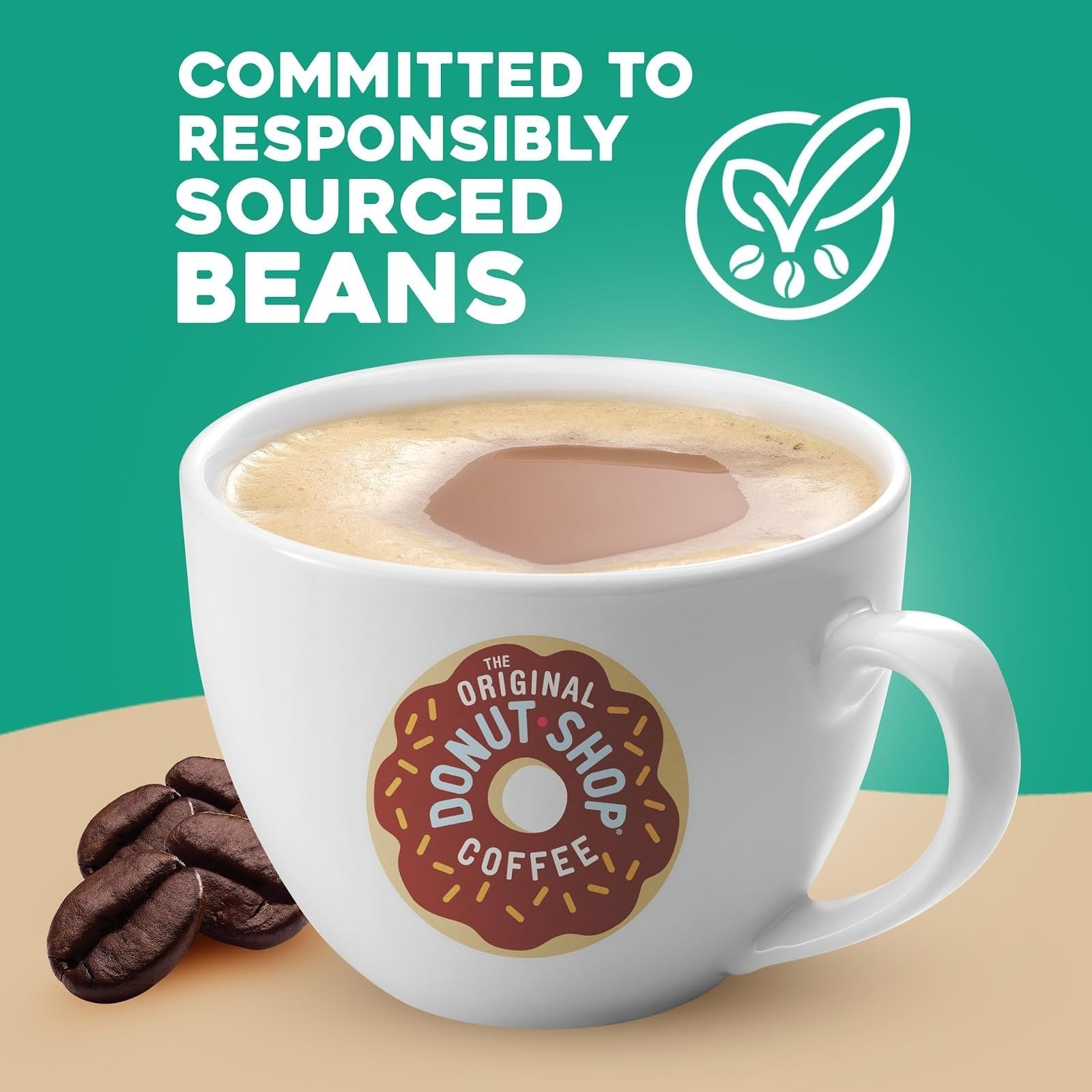 Ground Coffee The Original Donut Shop Medium Roast 12 oz Bag