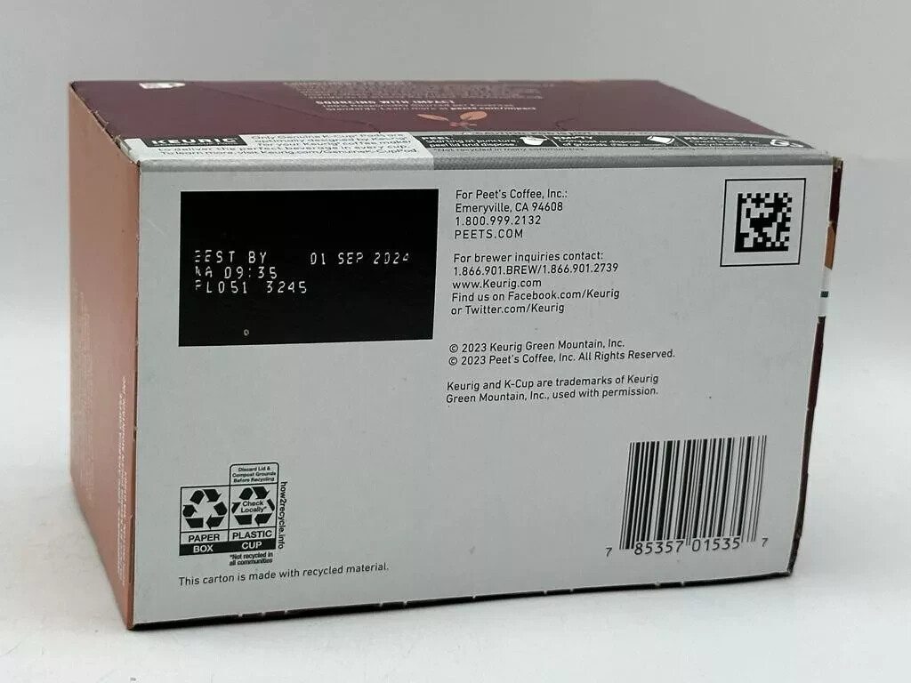 Peet’s Coffee Holiday Blend Dark Roast Coffee 60 K-Cups – READ DESCRIPTION