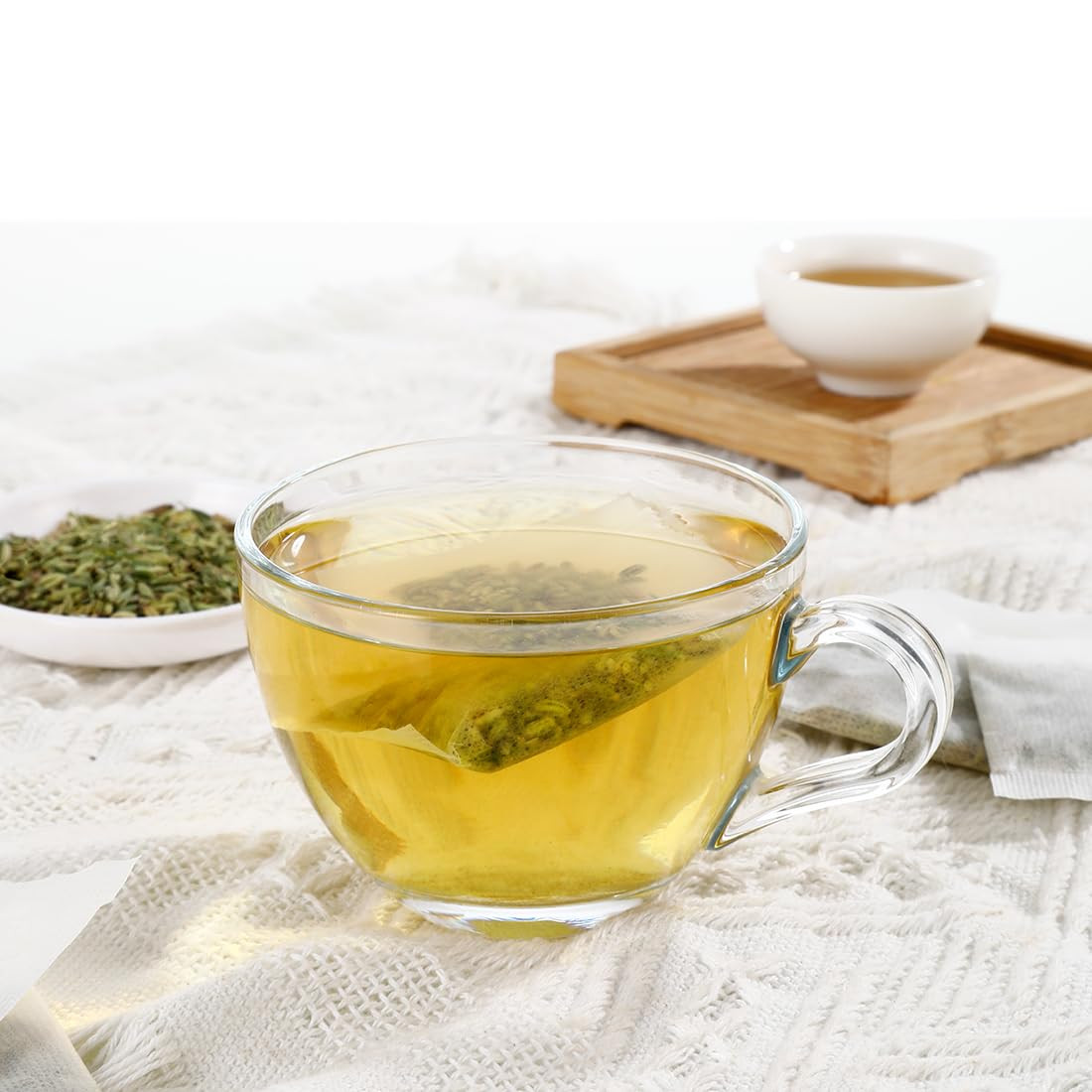 Premium Fennel Tea Bags 80 Tea Bags. Made with Natural Whole Fennel Seeds C…