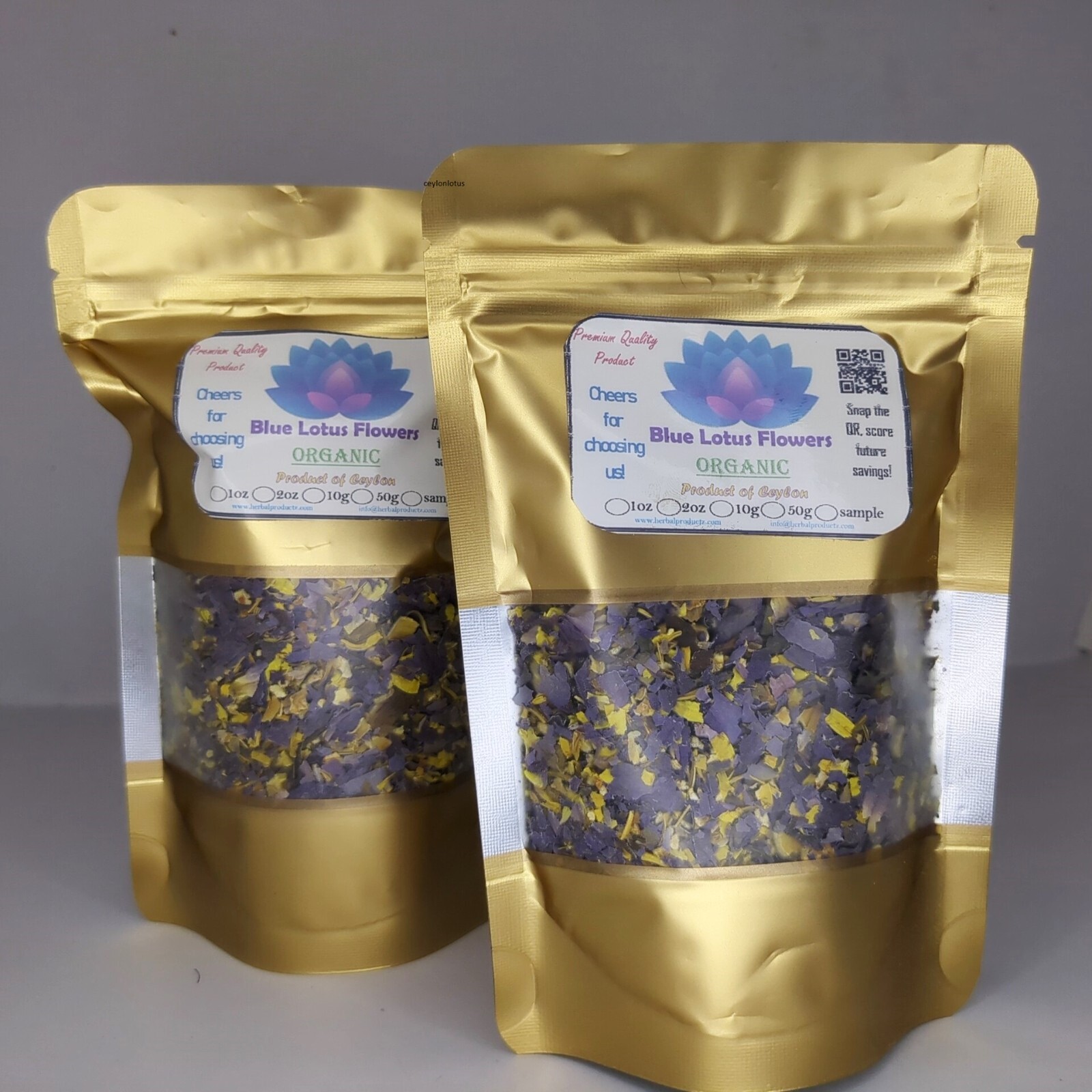Dried Blue Lotus Cut Flower Pure Nymphaea Caerulea Organic Natural Tea/Smoke 30g
