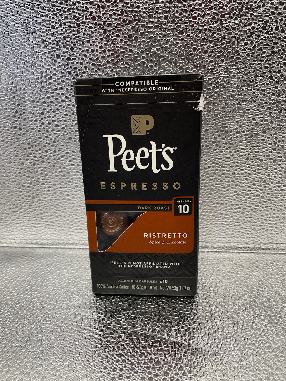 Peet’s Espresso Aluminium Capsules Ristretto. Exp 9/6/2026
