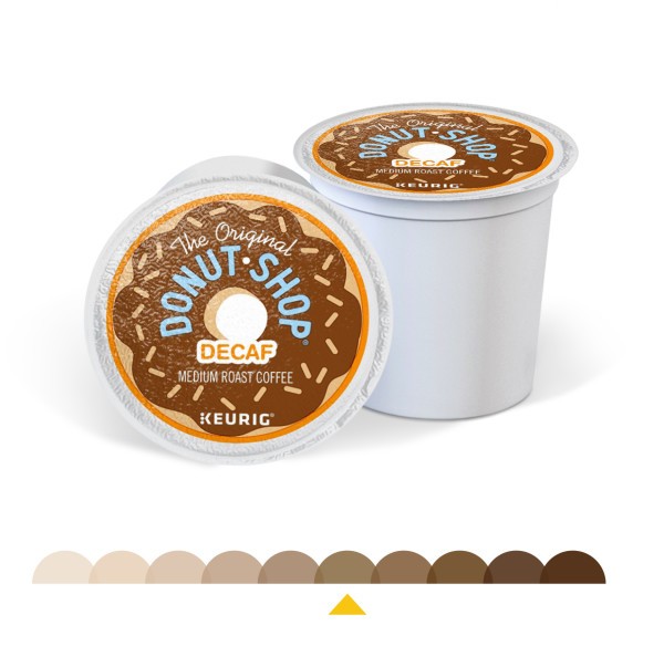 The Original Donut Shop, Decaf, Keurig K-Cup Pods, Medium Roast Coffee, 96 Count