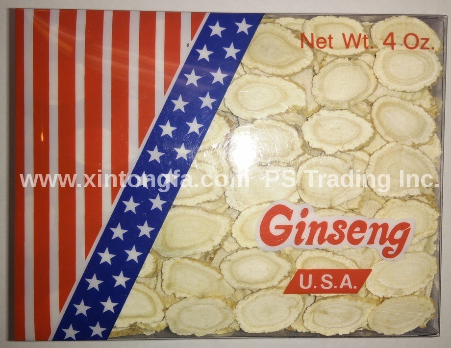 4oz 8oz 1LB -100% Wisconsin Ginseng Slice – Mixed Sizes 純正美国威州花旗参片（大中細片）