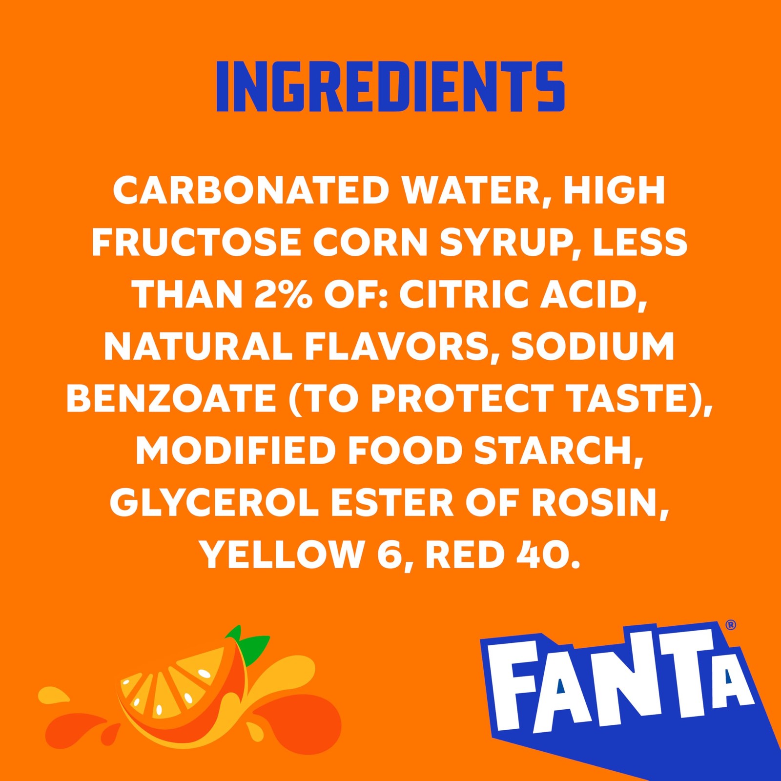Fanta Orange Soda Soft Drink Bottles, 16.9 fl oz, 6 Pack