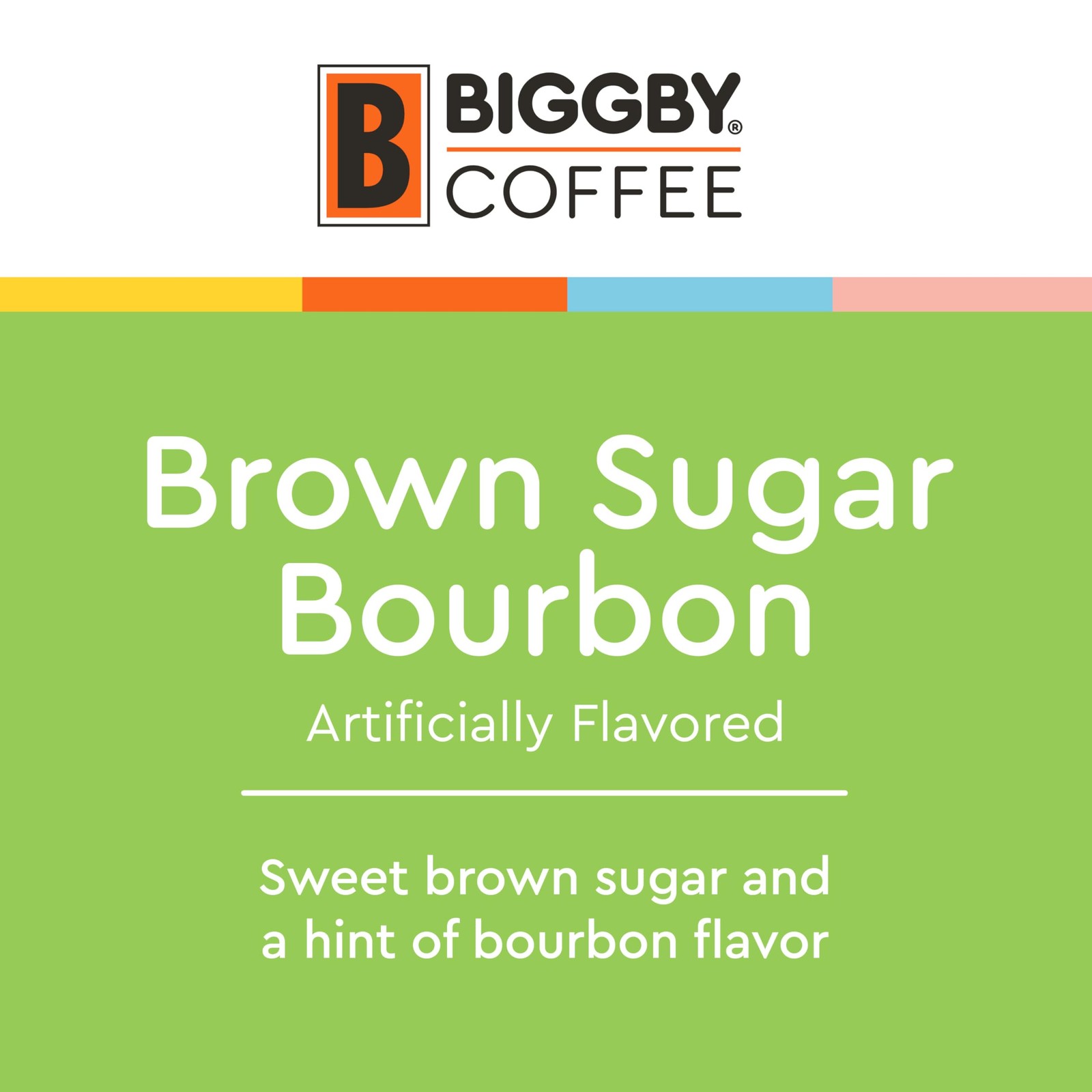 12oz Brown Sugar Bourbon Flavored Ground Coffee Medium Roast Arabica Beans