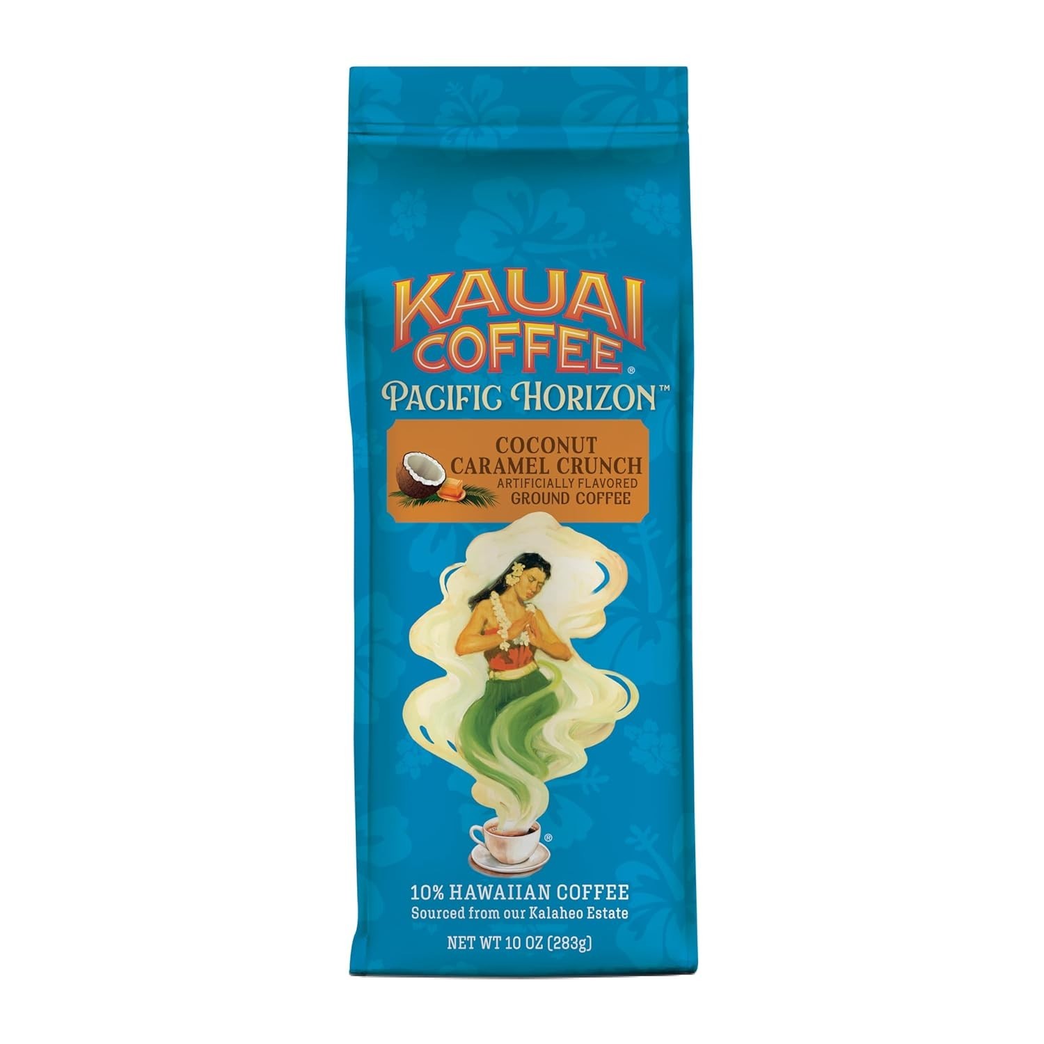 Kauai Coffee Ground Coffee – Smooth, Rich, Medium Roast – Nutty Caramel