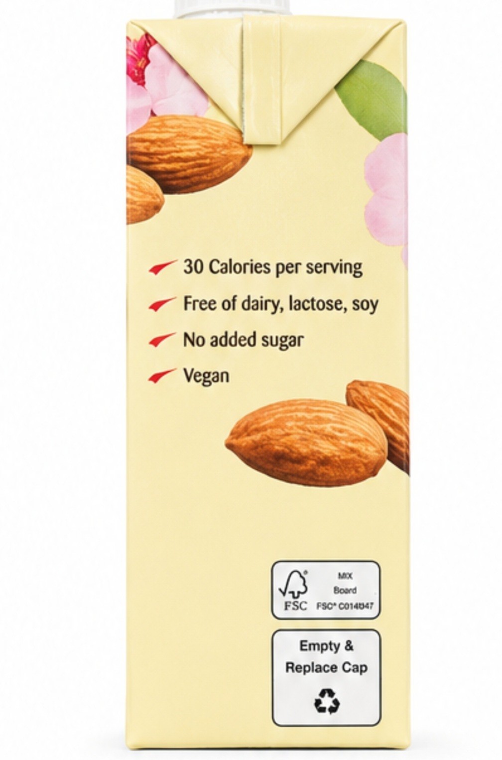 Kirkland Signature Organic Unsweetened Vanilla Almond Milk Non-Dairy 946 mL