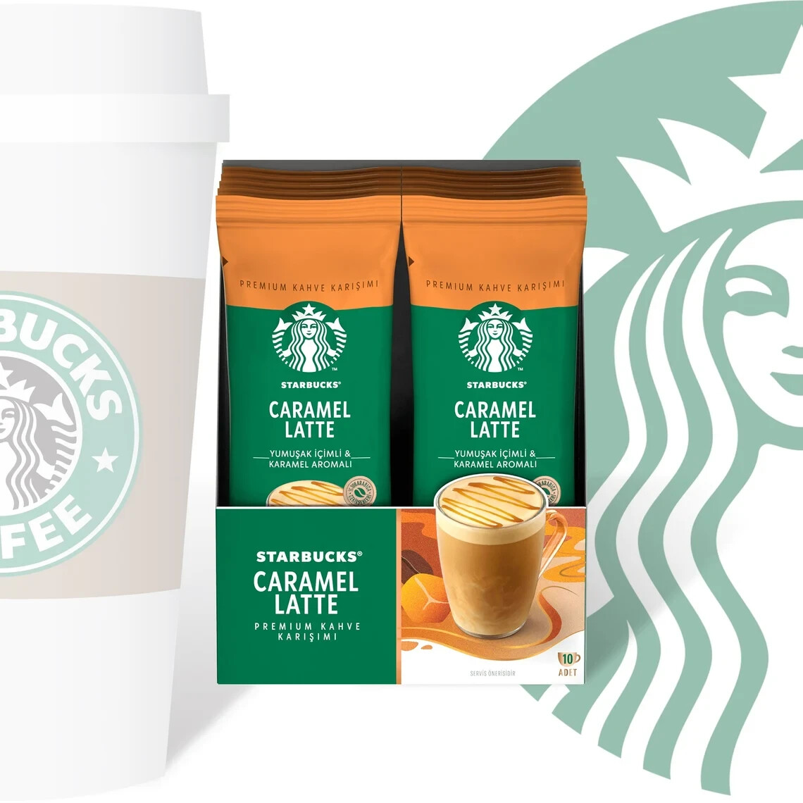 Starbuck Instant Coffee Vanilla/Mocha/Cappuccino/Caramel/Latte/Whte Mocha/Toffee