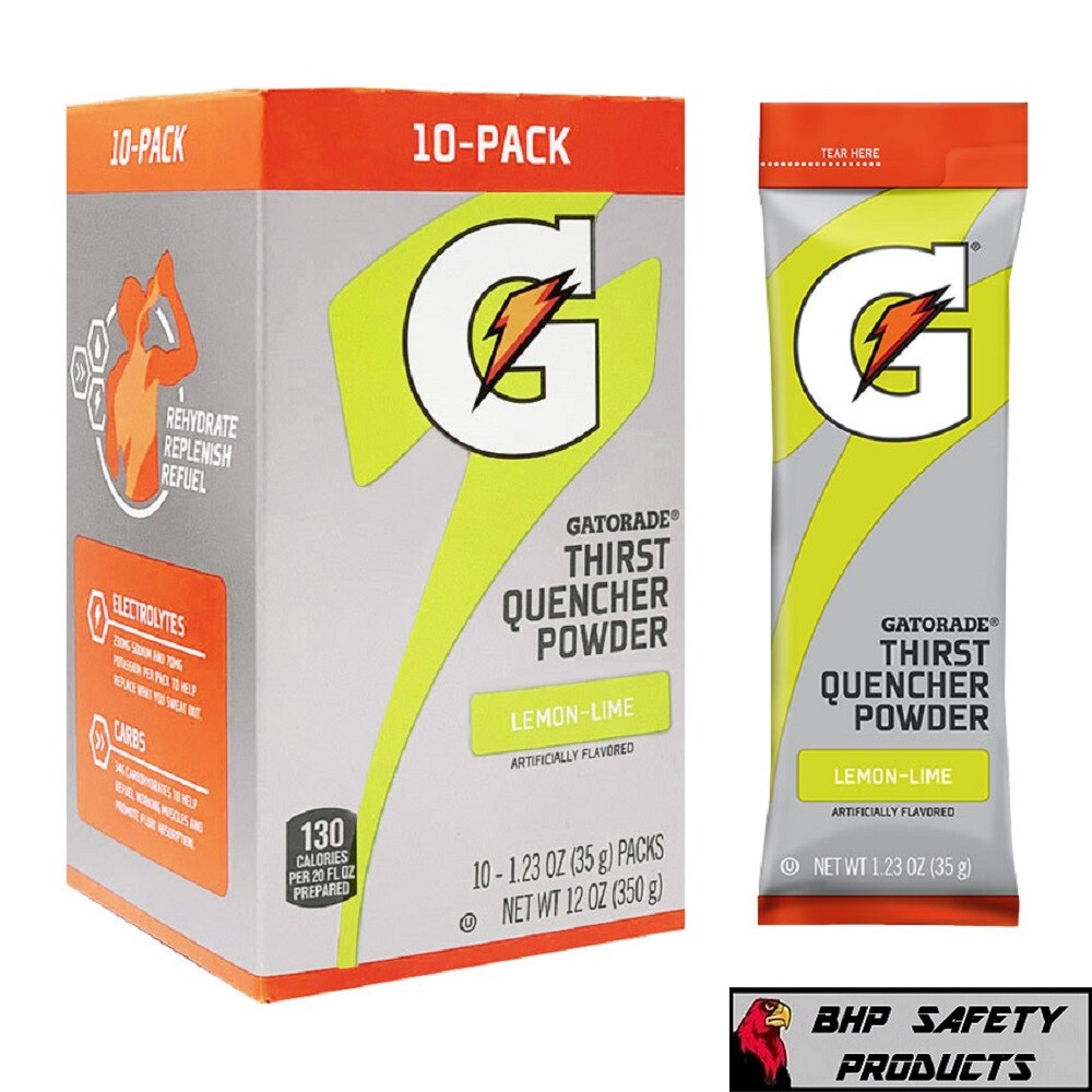 GATORADE 1.23 oz Single Packets Quick Sticks (10 servings x 1 box) FREE SHIPPING
