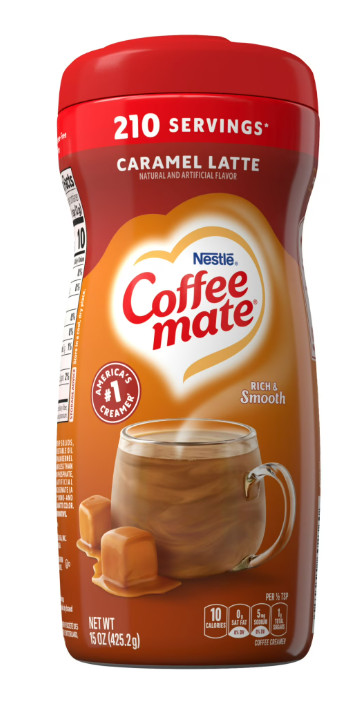 Nestle Coffeemate Caramel Latte Coffee Creamer, 15 oz