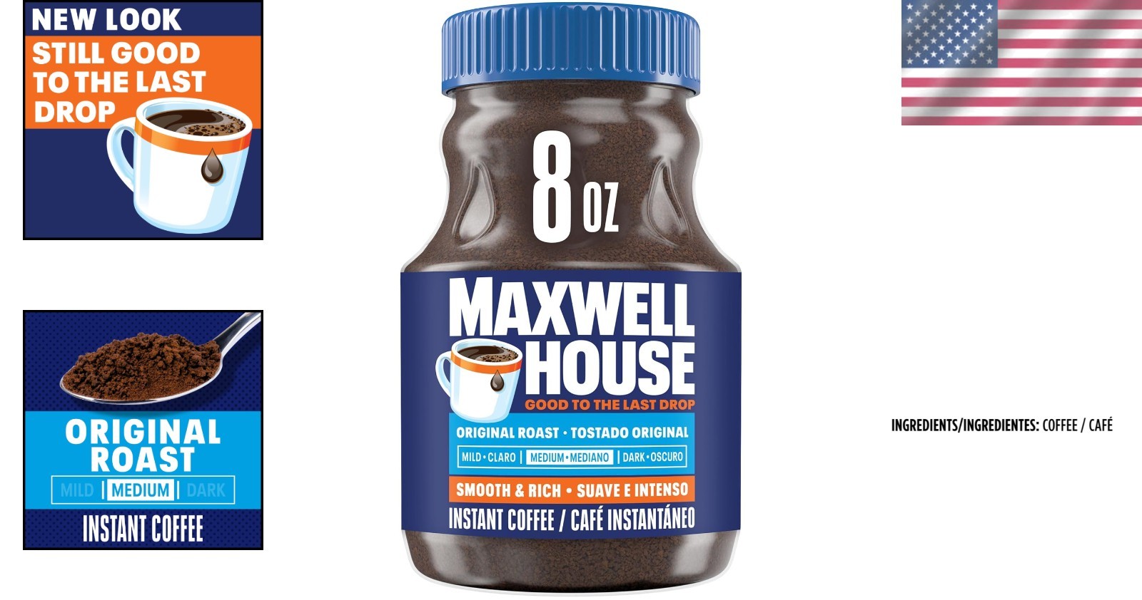 Savor the Flavor: 8 oz Roast Instant Coffee for Anytime Enjoyment