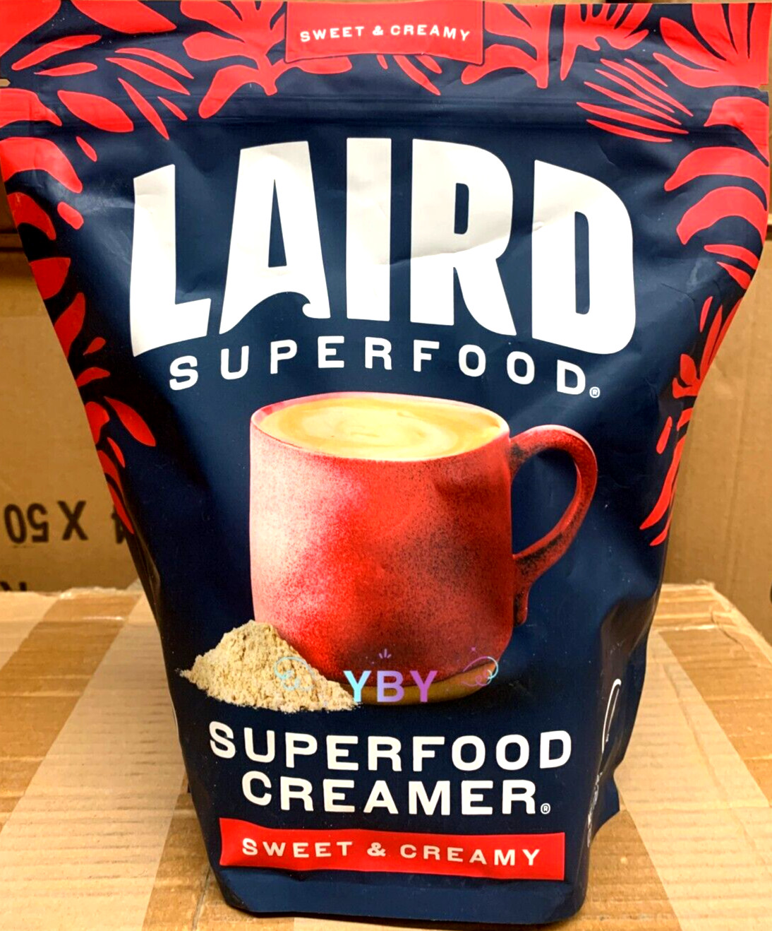2 Packs Laird Superfood Superfood Creamer Sweet & Creamy XL Bag 2 LB Each = 4 LB